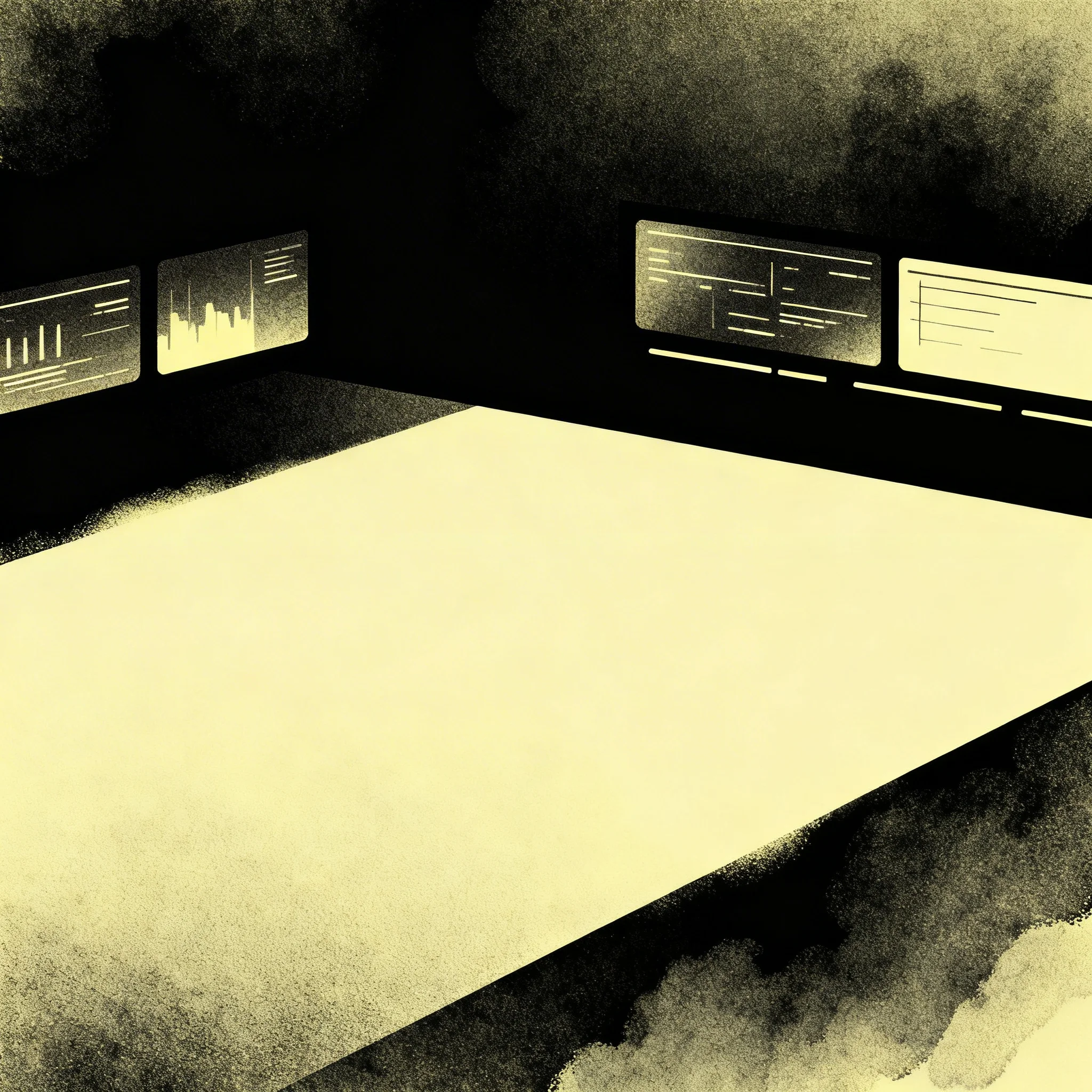 Abstract network nodes representing Solana DeFi ecosystem monitoring