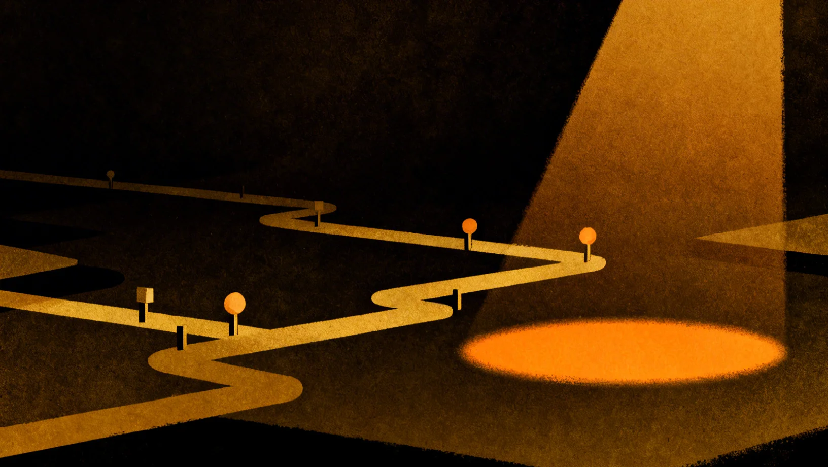 A systematic research loop visualized as a circular process: scan, evaluate, filter, decide