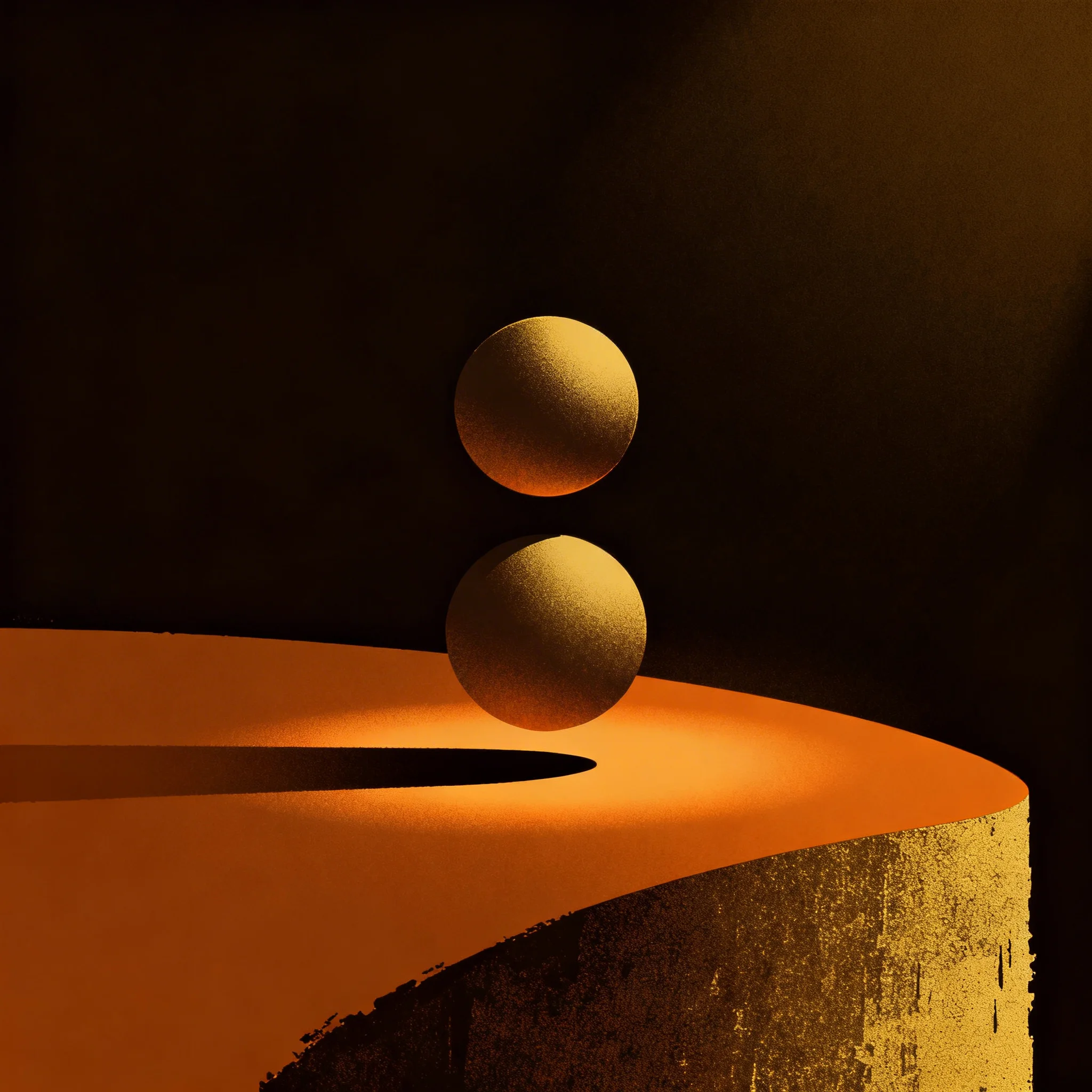Golden balance scale representing the equilibrium between crypto regulation and DeFi innovation