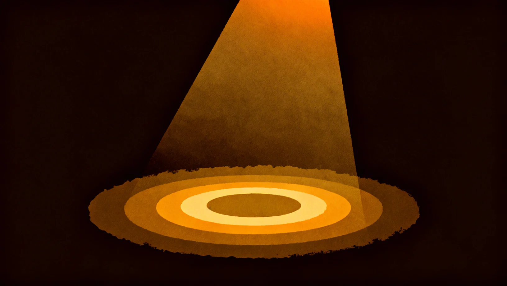 Abstract layered light bands representing stacked yield sources in Solana restaking